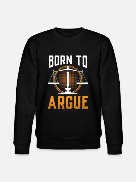 Né pour plaider avocat avocat - Sweat bio CHANGER Stanley/Stella Unisexe - noir