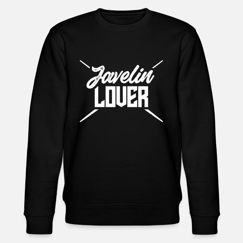 Speer Liebhaber Speerwerfen Speerwerfer - Stanley/Stella Unisex Bio-Sweatshirt CHANGER  - Schwarz