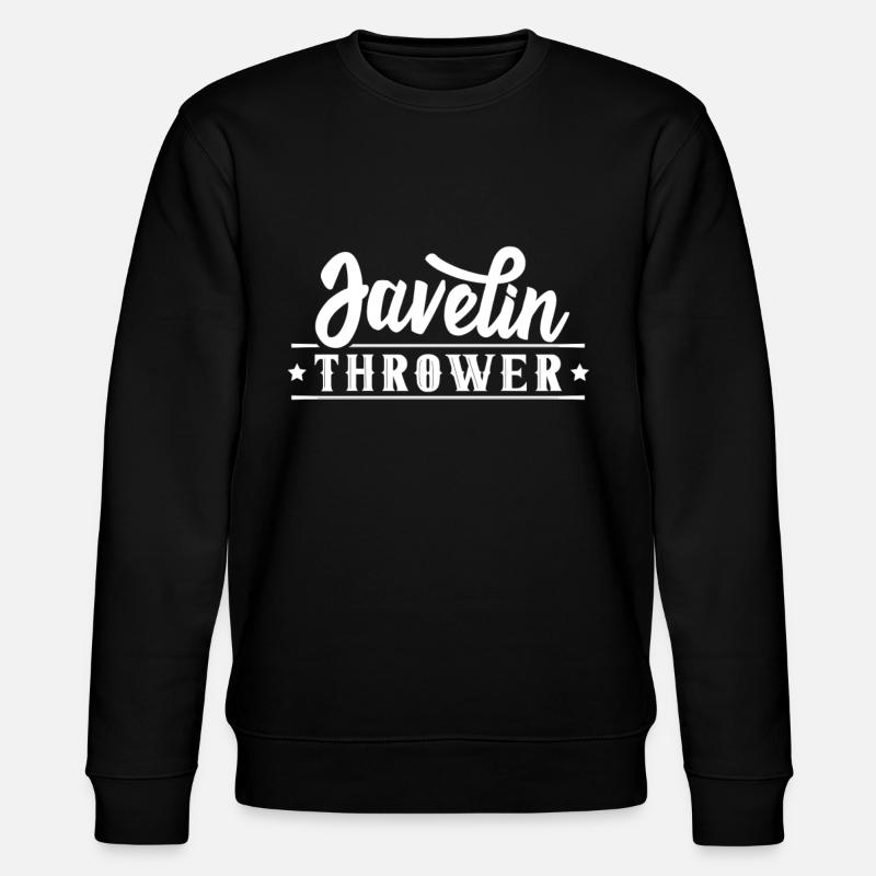 Speerwerfer Speerwurf Speer Speerwerfen - Stanley/Stella Unisex Bio-Sweatshirt CHANGER  - Schwarz
