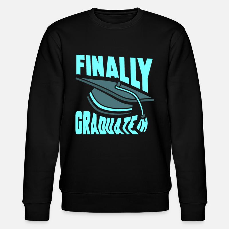 Enfin diplômé diplômé - Sweat bio CHANGER Stanley/Stella Unisexe - noir