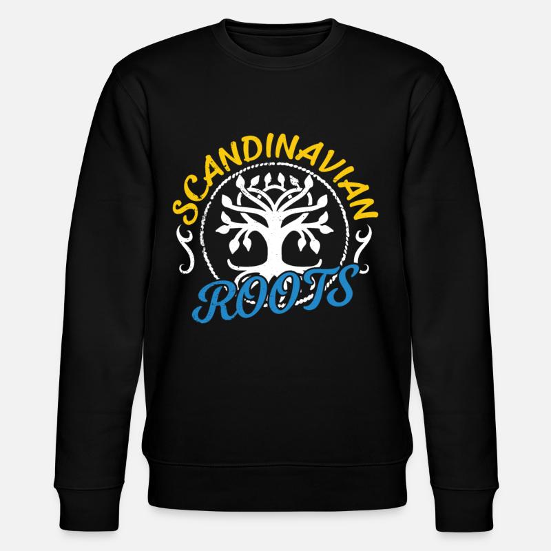 Racines scandinaves Scandinavie suédoise - Sweat bio CHANGER Stanley/Stella Unisexe - noir