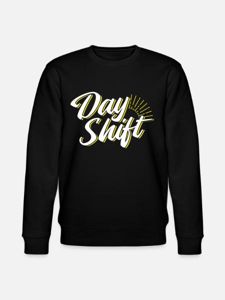 Day shift Shiftwork - Stanley/Stella CHANGER Unisex Organic Sweatshirt - black