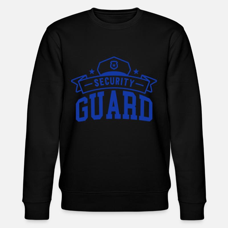 Security Security Security Security Guard - Stanley/Stella CHANGER Unisex Organic Sweatshirt - black