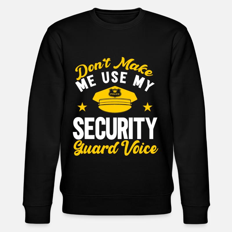 Ma voix de sécurité - Sweat bio CHANGER Stanley/Stella Unisexe - noir