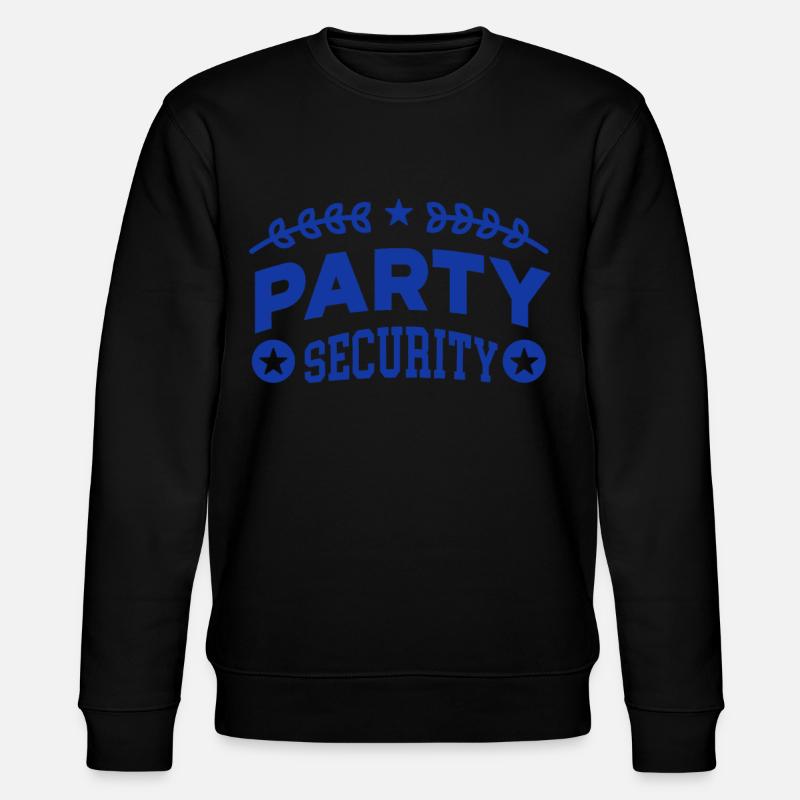 Party Security Security Security Guard - Stanley/Stella CHANGER Unisex Organic Sweatshirt - black