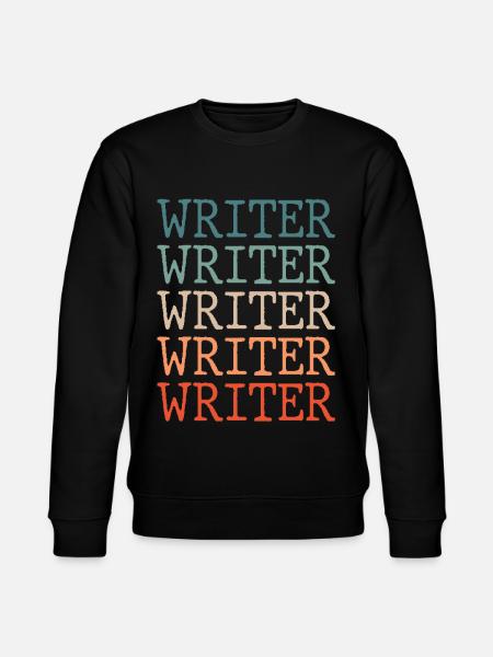 Author Writer Writer Writing - Stanley/Stella CHANGER Unisex Organic Sweatshirt - black