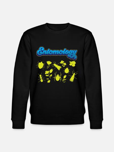 Entomology Team Profession Entomologist Insects - Stanley/Stella CHANGER Unisex Organic Sweatshirt - black