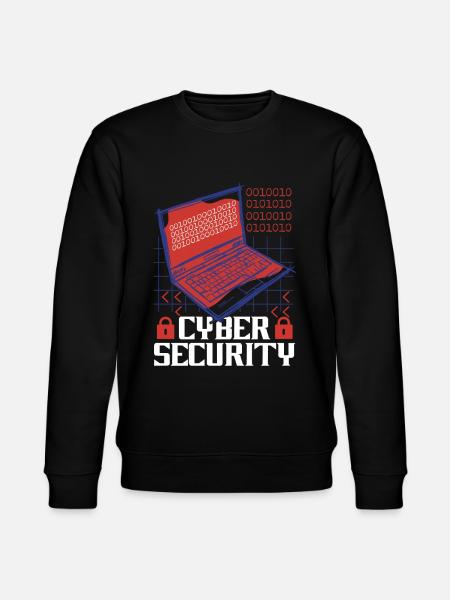 Cybersäkerhet Hacka IT-säkerhet Cybersäkerhet - Ekologisk sweatshirt CHANGER unisex från Stanley/Stella - svart