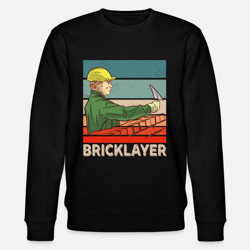 Maçon Brique Artisans Maçonnerie - Sweat bio CHANGER Stanley/Stella Unisexe - noir