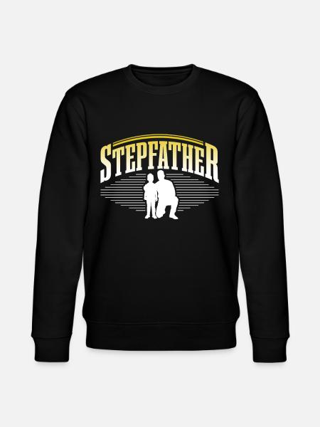 Stiefvader Vaderdag Stiefvader Stiefvader Stiefvader - Stanley/Stella Uniseks bio-sweatshirt CHANGER - zwart