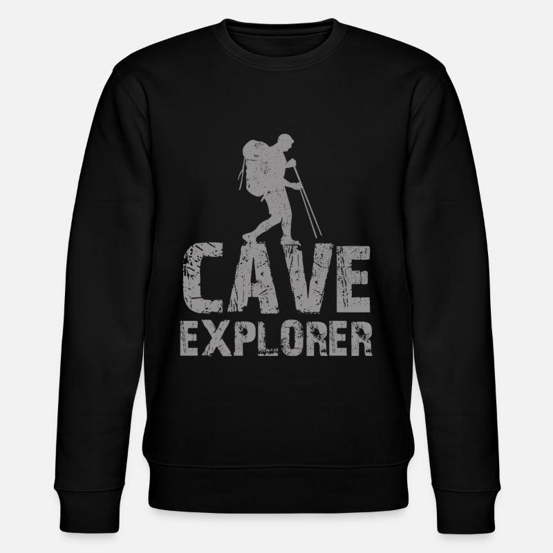 Spéléologue Grotte de spéléologie - Sweat bio CHANGER Stanley/Stella Unisexe - noir