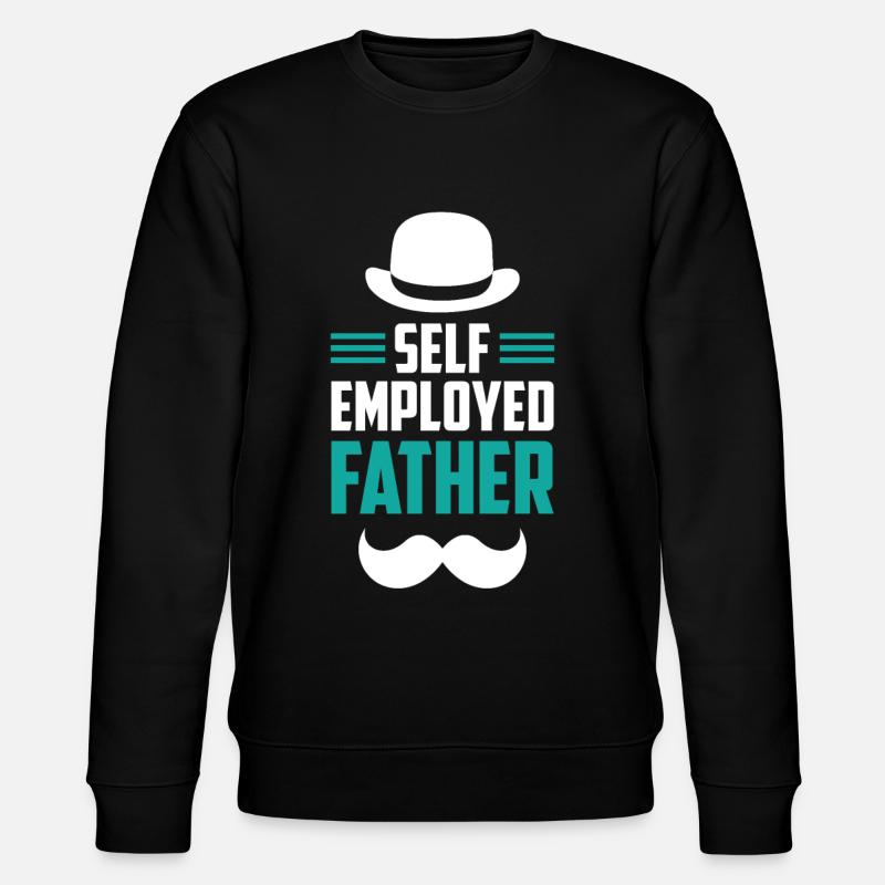 Père indépendant Pigiste Indépendant - Sweat bio CHANGER Stanley/Stella Unisexe - noir