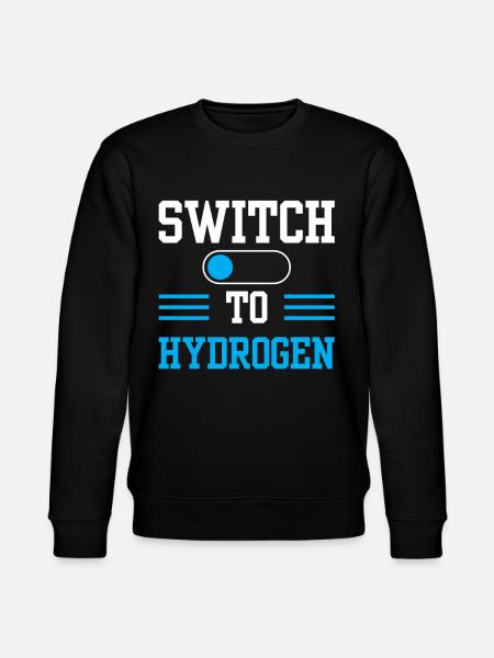 Passage à l’hydrogène Hydrogène Énergie - Sweat bio CHANGER Stanley/Stella Unisexe - noir