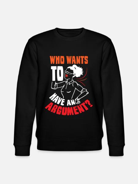 Qui veut argumenter argumenter - Sweat bio CHANGER Stanley/Stella Unisexe - noir