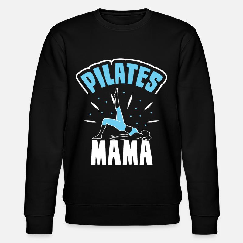 Pilates Maman Amant MamanMa Mère - Sweat bio CHANGER Stanley/Stella Unisexe - noir