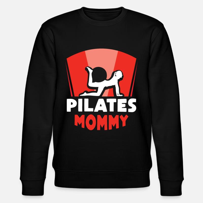 Pilates Maman Maman Amant - Sweat bio CHANGER Stanley/Stella Unisexe - noir