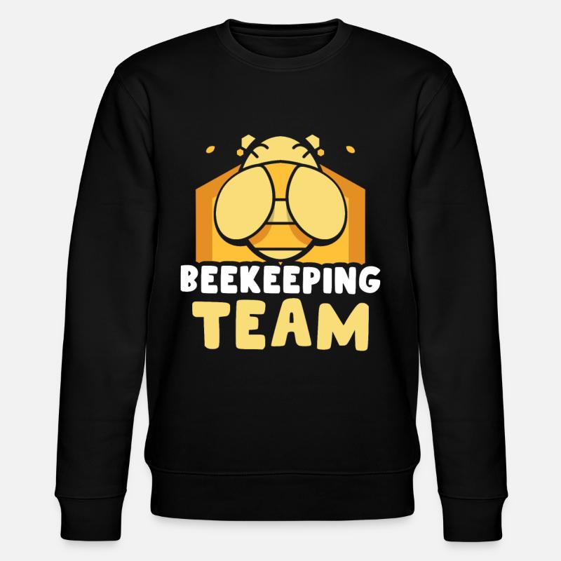 Team Beekeeping Honey Beekeepers Beekeepers - Stanley/Stella CHANGER Unisex Organic Sweatshirt - black