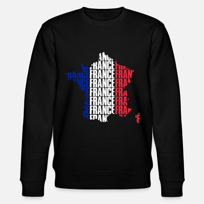 France - Sweat bio CHANGER Stanley/Stella Unisexe - noir