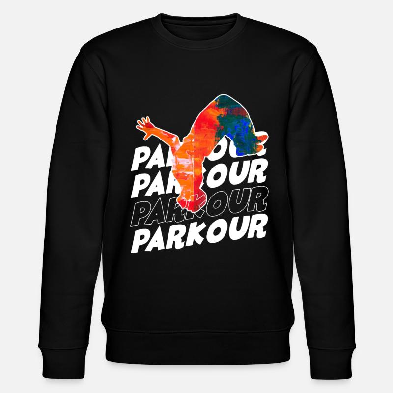 parkour - Sweat bio CHANGER Stanley/Stella Unisexe - noir