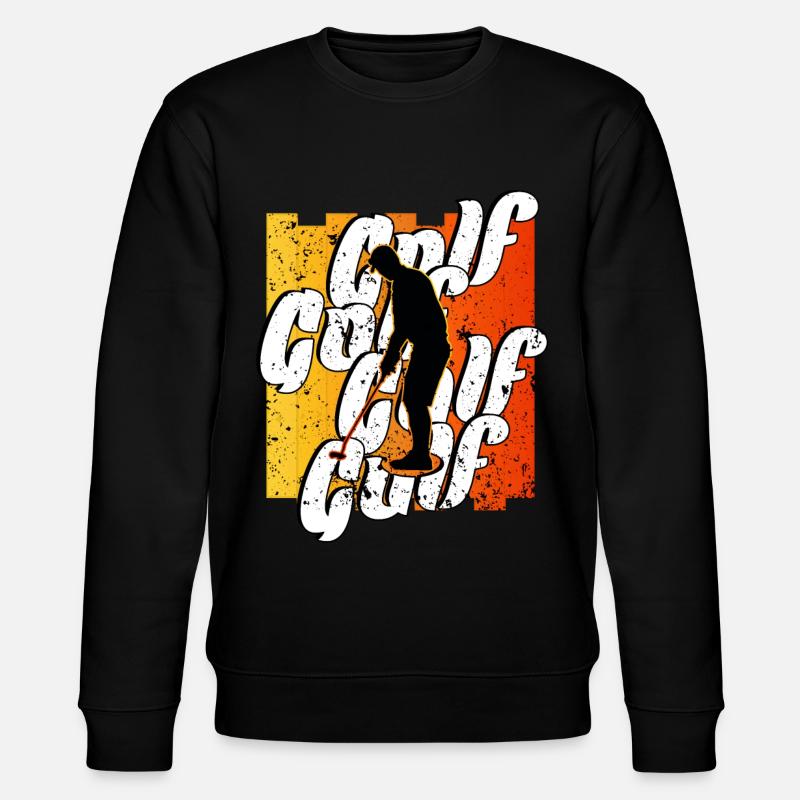 Golf - Sweat bio CHANGER Stanley/Stella Unisexe - noir