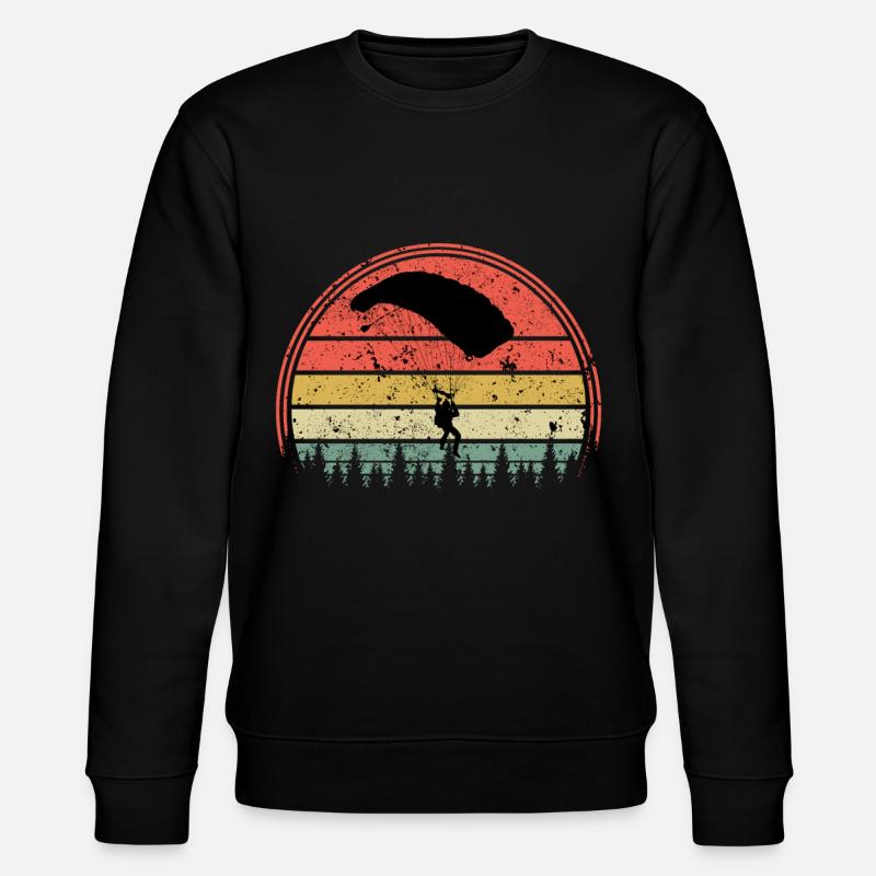 parachute - Sweat bio CHANGER Stanley/Stella Unisexe - noir