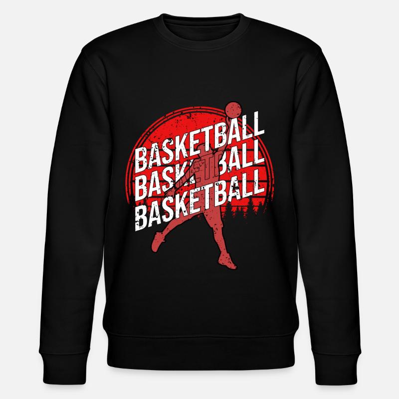 Basketteur - Basket - BBall - Basket Ball - Sweat bio CHANGER Stanley/Stella Unisexe - noir