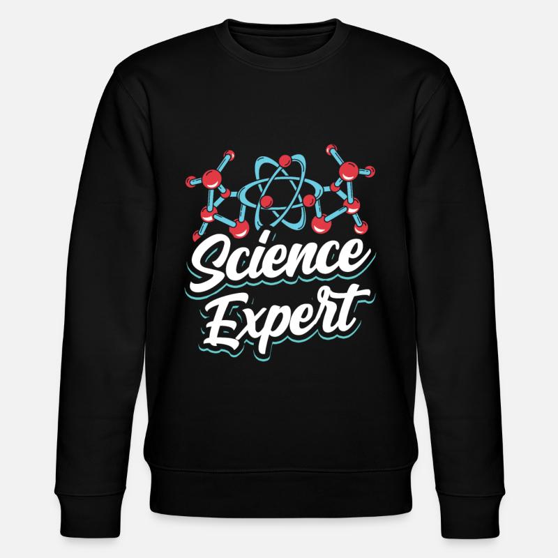 Scientific Expert Science Science - Stanley/Stella CHANGER Unisex Organic Sweatshirt - black