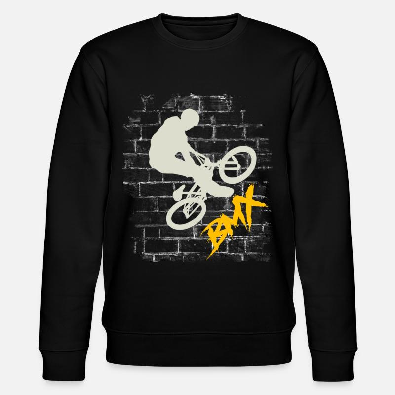Vélo BMX - Sweat bio CHANGER Stanley/Stella Unisexe - noir