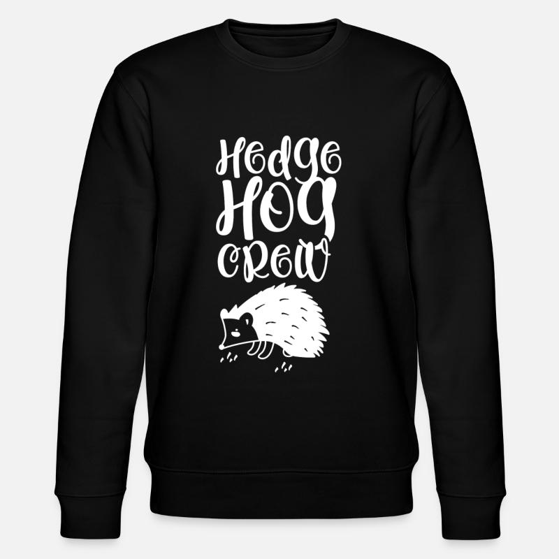 Hérisson Équipe Dictons Pet Cute - Sweat bio CHANGER Stanley/Stella Unisexe - noir