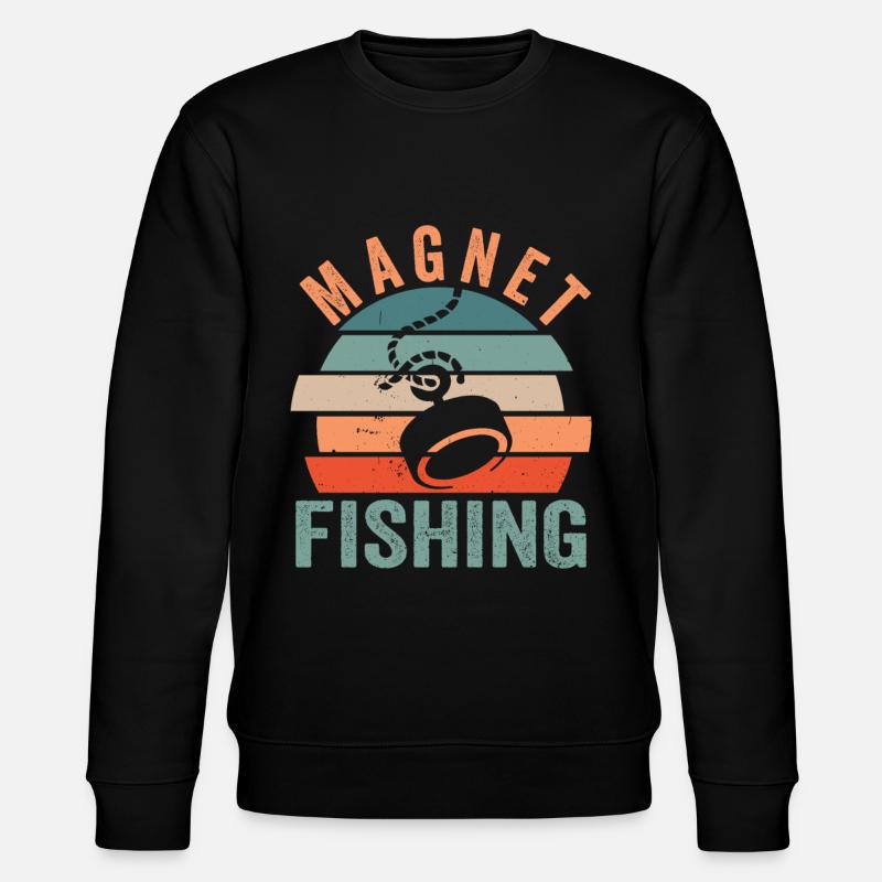 Aimant Pêche Aimant Fisher Magnet - Sweat bio CHANGER Stanley/Stella Unisexe - noir