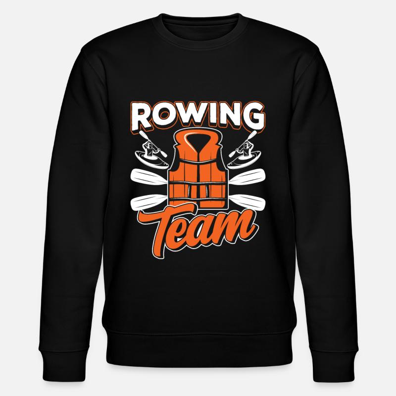 Aviron d’équipe Aviron Aviron - Sweat bio CHANGER Stanley/Stella Unisexe - noir