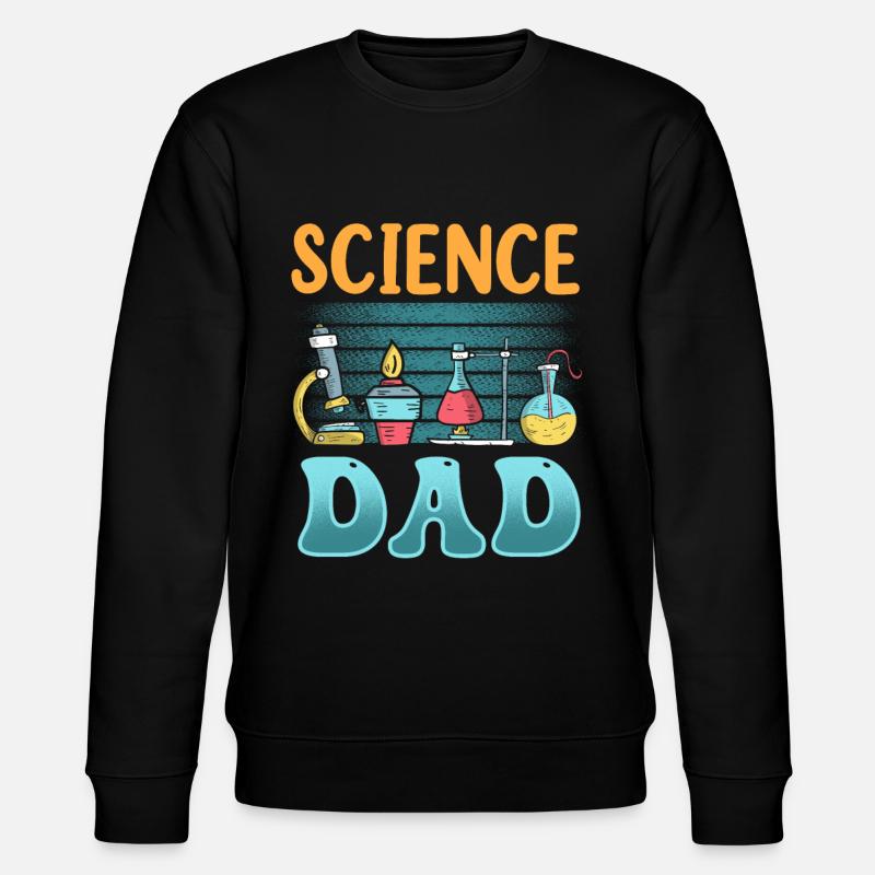 Science Papa Science Team Scientifiques - Sweat bio CHANGER Stanley/Stella Unisexe - noir