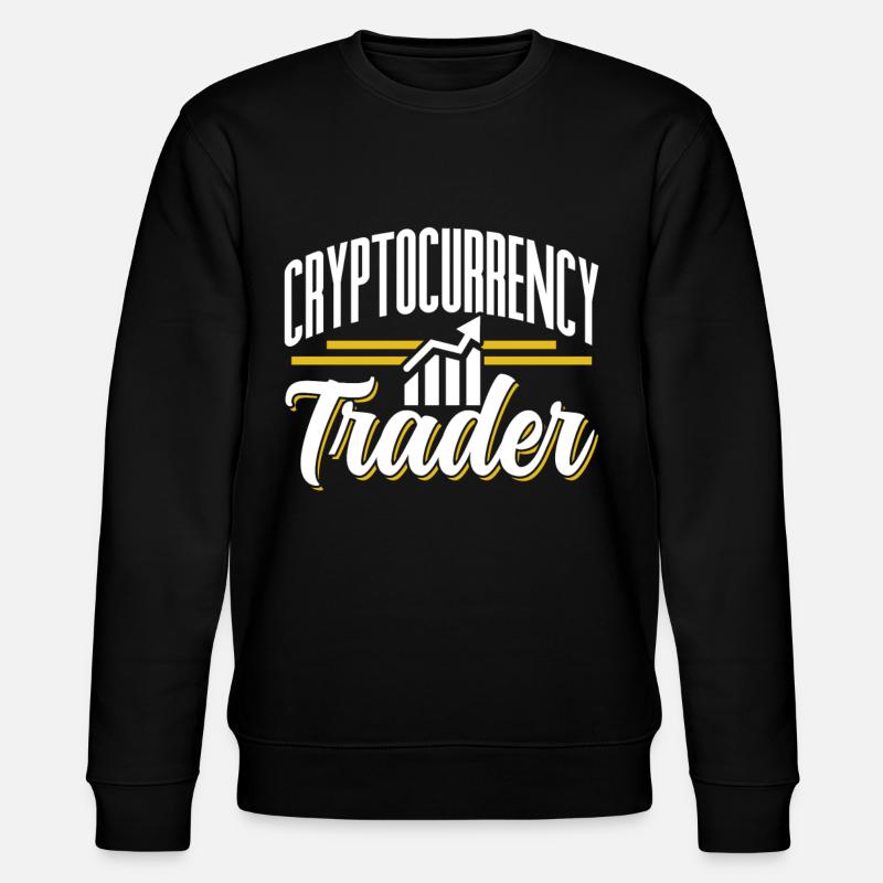 Cryptocurrency Trader Crypto Crypto Trader - Stanley/Stella CHANGER Unisex Organic Sweatshirt - black