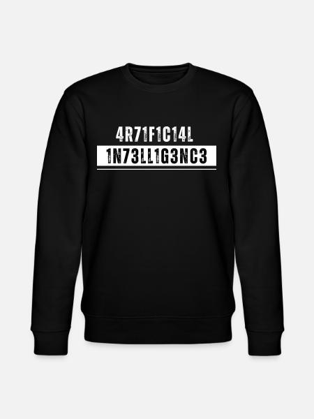 Artificial Intelligence Künstliche Intelligenz AI - Stanley/Stella CHANGER Unisex Organic Sweatshirt - black