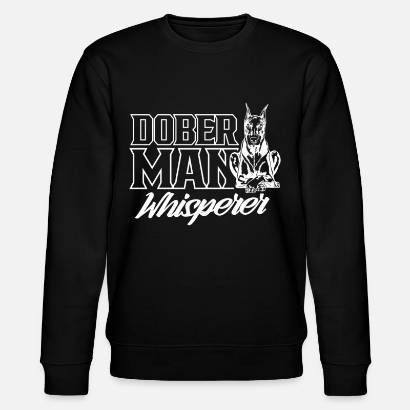 Doberman Whisperer Doberman Doberman Chiens - Sweat bio CHANGER Stanley/Stella Unisexe - noir