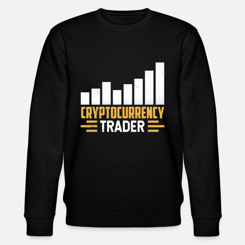 Kryptowährungs Händler Krypto Trader Crypto - Stanley/Stella Unisex Bio-Sweatshirt CHANGER  - Schwarz