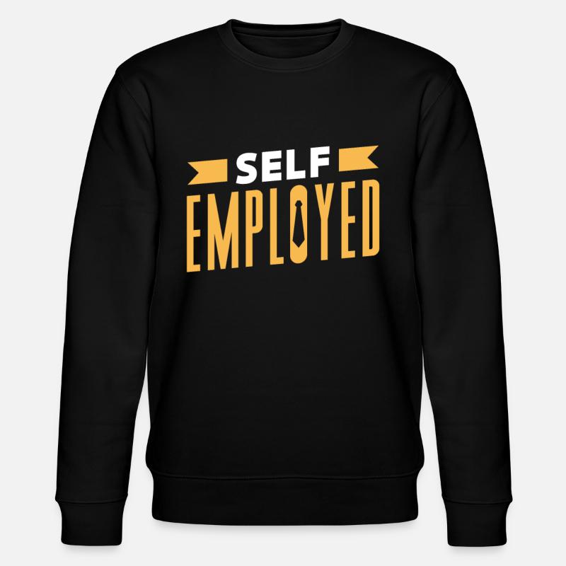 Self-employed Freelancer Freelancer - Stanley/Stella CHANGER Unisex Organic Sweatshirt - black