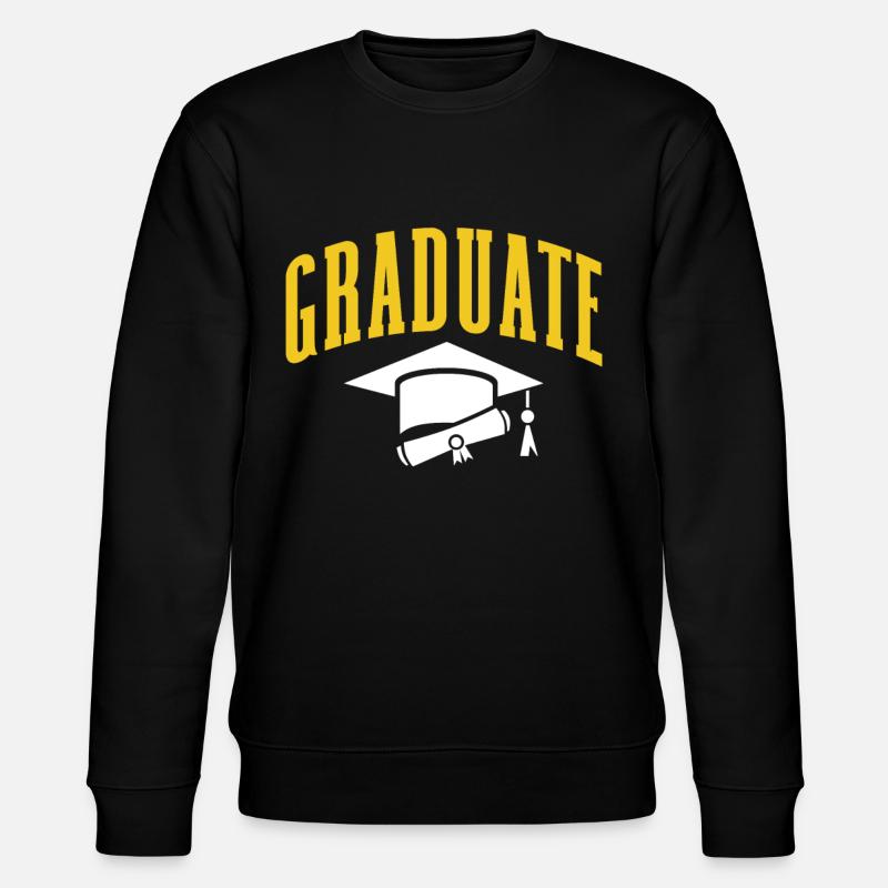 Absolvent Graduierte Graduiertenfest Graduiert - Stanley/Stella Unisex Bio-Sweatshirt CHANGER  - Schwarz