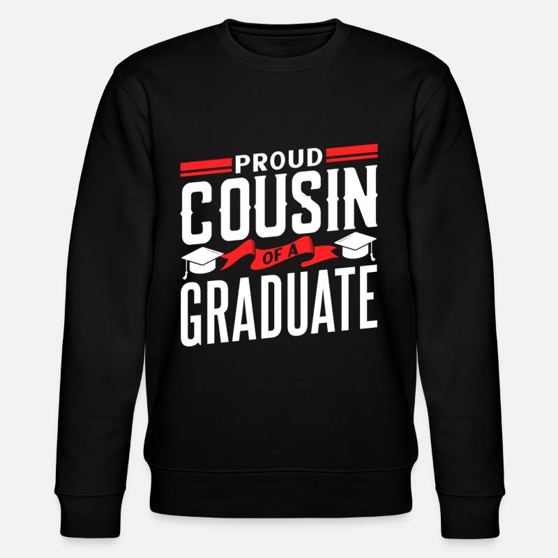Fier cousin d’un diplômé - Sweat bio CHANGER Stanley/Stella Unisexe - noir
