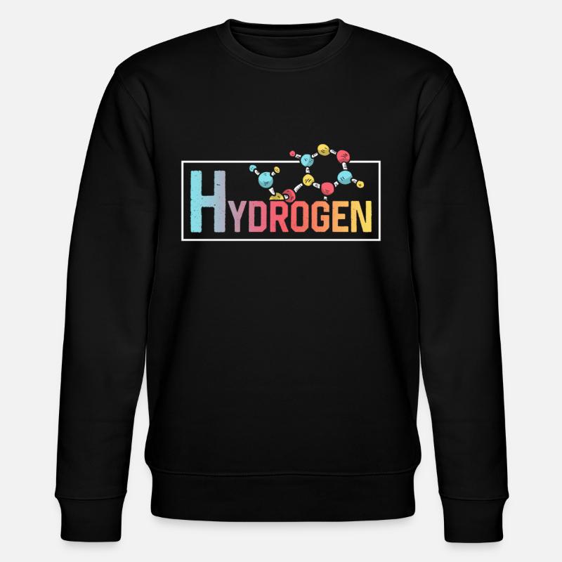 Hydrogen Energy Hydrogen Element - Stanley/Stella CHANGER Unisex Organic Sweatshirt - black