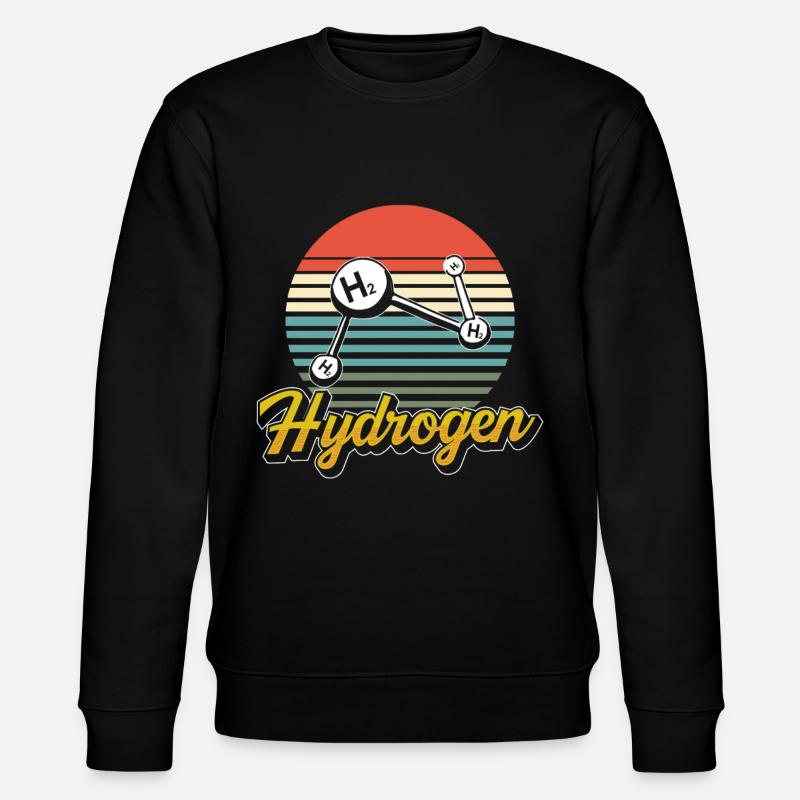 Élément hydrogène Énergie Hydrogène - Sweat bio CHANGER Stanley/Stella Unisexe - noir
