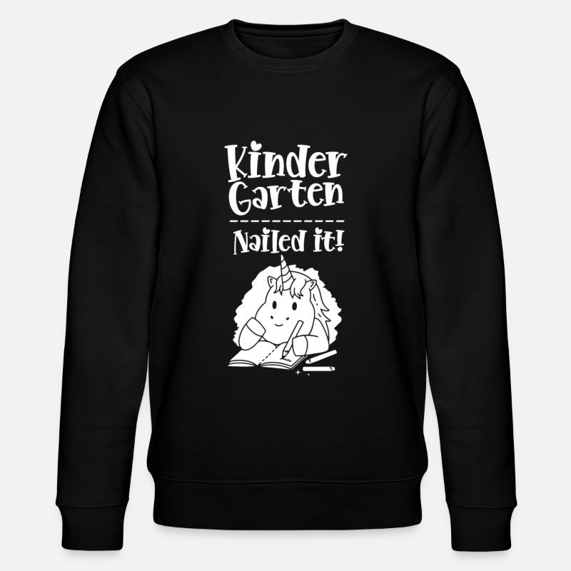 Kindergarten Volltreff First Class Enrollment - Stanley/Stella CHANGER Unisex Organic Sweatshirt - black