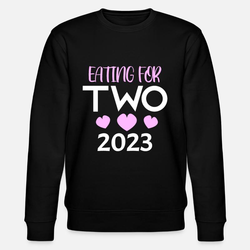 Jumeaux enceintes - Sweat bio CHANGER Stanley/Stella Unisexe - noir