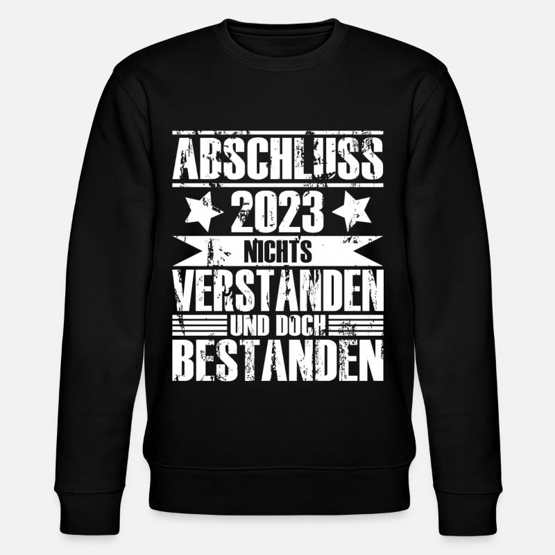 Abschluss 2023 - Stanley/Stella Unisex Bio-Sweatshirt CHANGER  - Schwarz
