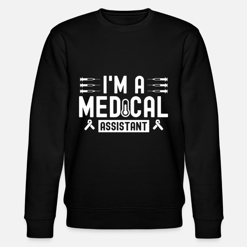 Je suis assistante médicale - Sweat bio CHANGER Stanley/Stella Unisexe - noir