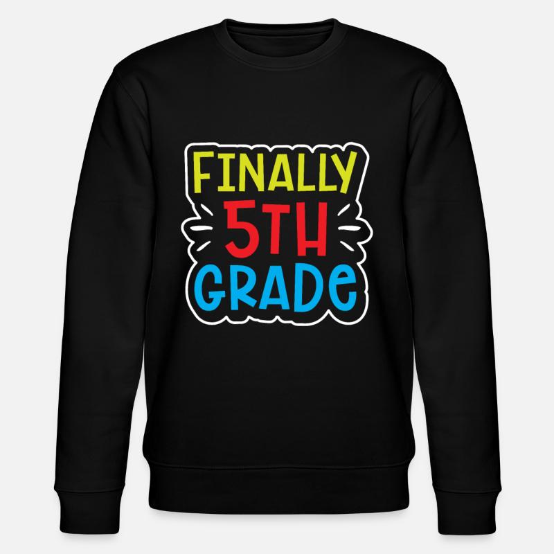 Enfin 5 classes cinquième année cinquième école - Sweat bio CHANGER Stanley/Stella Unisexe - noir