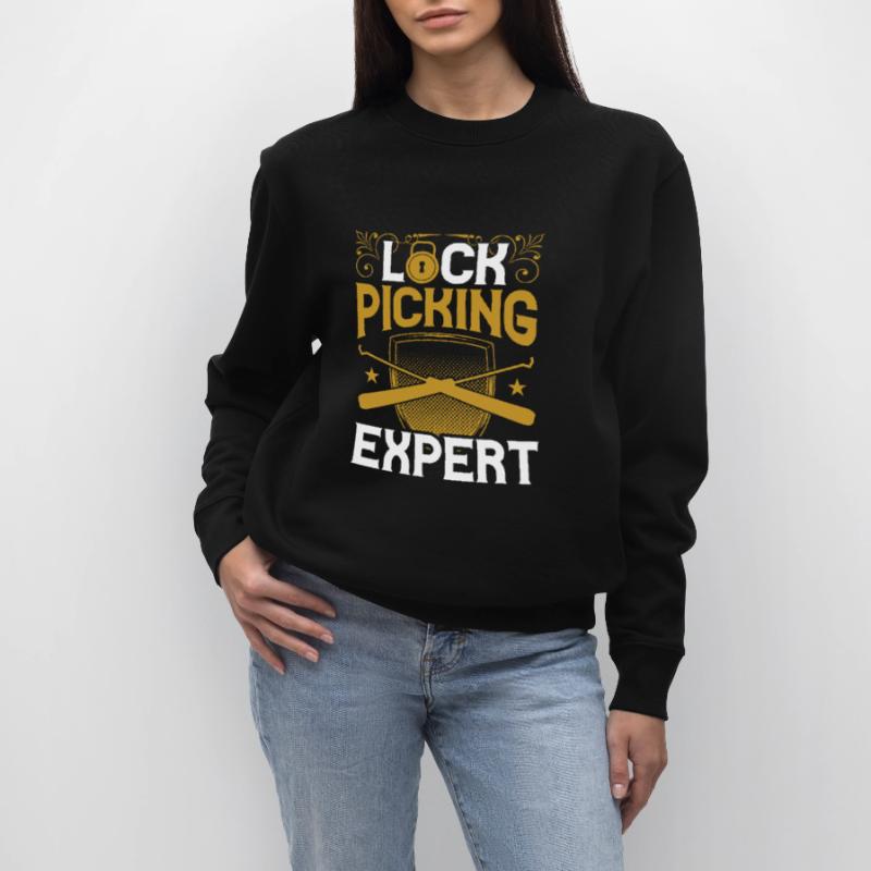 Lockpicking Expert Lock Lock Picking Cracking Sweat bio CHANGER Stanley/Stella Unisexe