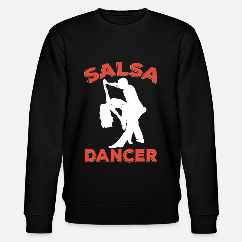 Salsa Dancer Dancing Hobby Dance - Stanley/Stella CHANGER Unisex Organic Sweatshirt - black