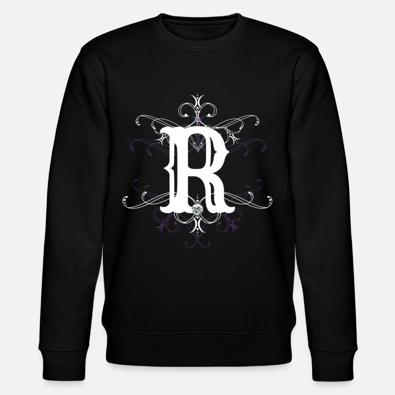 Lettre R (R) - Sweat bio CHANGER Stanley/Stella Unisexe - noir
