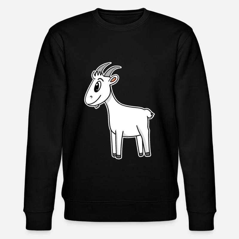Chèvre Chèvre Chèvre - Sweat bio CHANGER Stanley/Stella Unisexe - noir